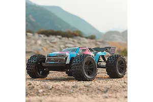 ARRMA Kraton 6S V6 BLX RC Truggy Electric Brushless 4WD 1/8 Scale RTR - Pink image 124494