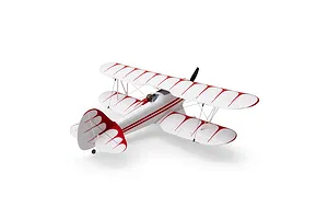 E-Flite RC Plane UMX Waco 550mm 3D Aerobatic BNF Basic with AS3X and Safe Select Technology - White image 124511