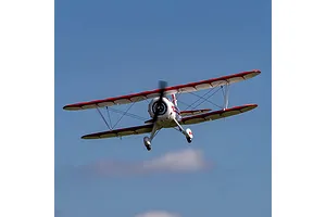 E-Flite RC Plane UMX Waco 550mm 3D Aerobatic BNF Basic with AS3X and Safe Select Technology - White image 124522