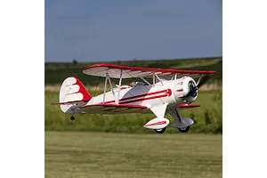 E-Flite RC Plane UMX Waco 550mm 3D Aerobatic BNF Basic with AS3X and Safe Select Technology - White image 124523