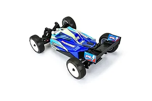Pro-Line 1/14 Axis Tribe Painted Body Shell - Limited Edition White/Blue image 124727