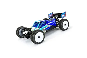 Pro-Line 1/14 Axis Tribe Painted Body Shell - Limited Edition White/Blue image 124728