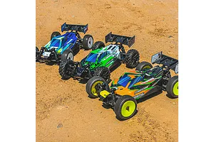 Pro-Line 1/14 Axis Tribe Painted Body Shell - Limited Edition White/Blue image 124730