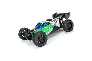 Pro-Line 1/14 Axis Tribe Painted Body Shell - Limited Edition Green/White image 6