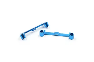 Yeah Racing Aluminium Shorty Battery Mount - Blue image 124782