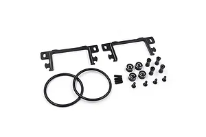 Yeah Racing Aluminium Shorty Battery Holder - Black image 124788