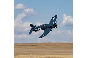 E-Flite RC Plane F4U-4 Corsair 1.2m Warbird BNF Basic with AS3X and Safe Select Technology image 124874