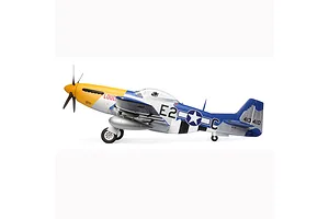 E-Flite RC Plane P-51D Mustang 1.5m Warbird BNF Basic with AS3X and Safe Select Technology image 124951