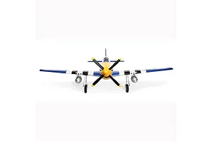 E-Flite RC Plane P-51D Mustang 1.5m Warbird BNF Basic with AS3X and Safe Select Technology image 124952