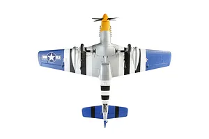 E-Flite RC Plane P-51D Mustang 1.5m Warbird BNF Basic with AS3X and Safe Select Technology image 124955
