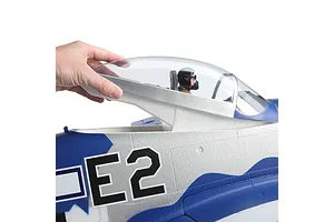 E-Flite RC Plane P-51D Mustang 1.5m Warbird BNF Basic with AS3X and Safe Select Technology image 124957