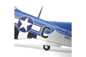 E-Flite RC Plane P-51D Mustang 1.5m Warbird BNF Basic with AS3X and Safe Select Technology image 124959