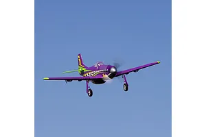 E-Flite RC Plane UMX P-51D Voodoo 500mm 3D Aerobatic BNF with AS3X and Safe Select Technology image 125031