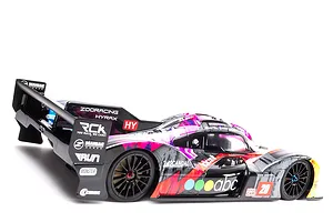 ZooRacing 1/10 Hyrax Hyper Car Unpainted Body Shell - Clear image 125037