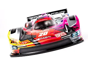 ZooRacing 1/10 Hyrax Hyper Car Unpainted Body Shell - Clear image 125038