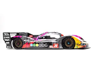 ZooRacing 1/10 Hyrax Hyper Car Unpainted Body Shell - Clear image 125040