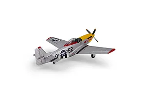 E-Flite RC Plane UMX P-51D Mustang "Detroit Miss" 500mm Warbird BNF Basic with AS3X and Smart Technology image 125053