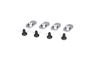 Losi Engine Mount Inserts &amp;amp; Screws (18.5/58) 4pcs image 12507