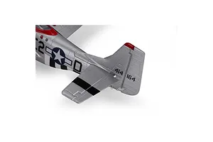E-Flite RC Plane UMX P-51D Mustang "Detroit Miss" 500mm Warbird BNF Basic with AS3X and Smart Technology image 125062