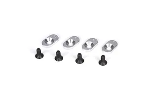 Losi Engine Mount Inserts &amp; Screws (17.5/58) 4pcs