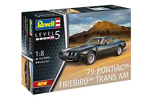 Revell 1/8 Pontiac Firebird Trans Am Scale Model Kit image 125228