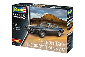 Revell 1/8 Pontiac Firebird Trans Am Scale Model Kit image 125230