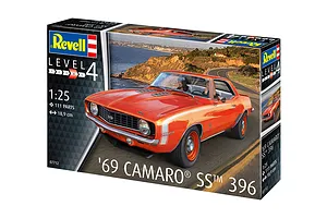 Revell 1/24 1969 Camaro SS Scale Model Kit image 125242