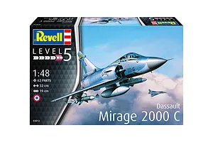 Revell 1/48 French Dassault Mirage 2000C Scaled Plastic Model Kit image 125311