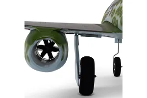 E-Flite RC Plane UMX Me 262 660mm EDF Jet BNF Basic with AS3X and Safe Select Technology image 125324