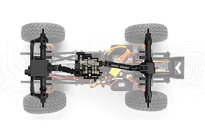 HPI Venture18 U4 Ford Bronco 4400 RC Rock Crawler Electric 4WD 1/18 Scale RTR - Vaughn Gittin Jr image 125360