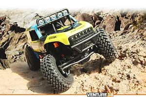 HPI Venture18 U4 Ford Bronco 4400 Flux RC Rock Crawler Electric Brushless 4WD 1/18 Scale RTR - Vaughn Gittin Jr image 125377