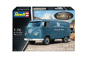 Revell 1/16 VW T1 Panel Van Scaled Plastic Model Set - 75th Anniversary Edition image 125419