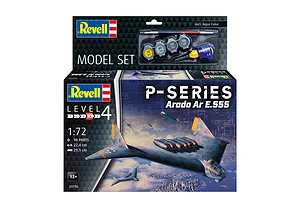 Revell 1/72 Arado Ar E.555 P-Series Bomber Scaled Plastic Model Set image 125444