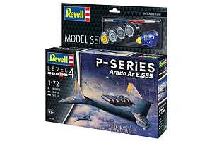 Revell 1/72 Arado Ar E.555 P-Series Bomber Scaled Plastic Model Set image 125445