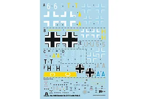 Italeri 1/72 DO 217 K-1/K-2 with FRITZ X Reconnaissance Bomber Scaled Plastic Model Kit image 125517