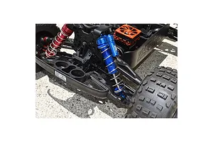 GPM 1/5 Kraton Red Aluminium Front Adjustable Piggyback Shocks 2Pcs image 3