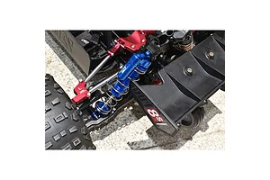 GPM 1/5 Kraton Red Aluminium Rear Adjustable Piggyback Shocks 2Pcs image 2