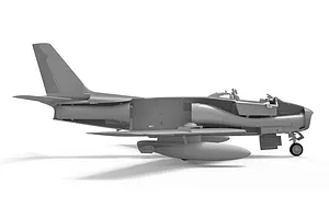 Airfix 1/48 Canadair Sabre F.4 Fighter Scaled Plastic Model Kit image 125668