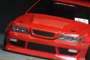 Pandora RC 1/10 Toyota CRESTA JZX100 BLS BN Sports Unpainted Body Shell - Clear image 3
