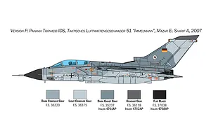 Italeri 1/48 Tornado GR.1/IDS Gulf War Fighter Jet Scaled Plastic Model Kit image 126304