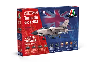 Italeri 1/48 Tornado GR.1/IDS Gulf War Fighter Jet Scaled Plastic Model Kit image 126306