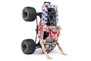 Losi Mini LMT Zombie Monster Jam 2S 4X4 RC Monster Truck Electric 4WD 1/18 Scale RTR - Red image 126364