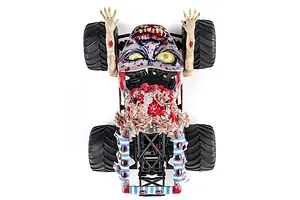 Losi Mini LMT Zombie Monster Jam 2S 4X4 RC Monster Truck Electric 4WD 1/18 Scale RTR - Red image 126366
