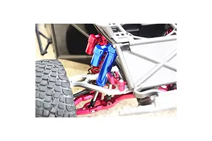 GPM Blue Aluminium 135mm Front Piggyback Shocks 2Pcs image 3