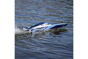 Pro Boat Sonicwake 24" Brushless Electric RC Speed Boat - Blue image 126497
