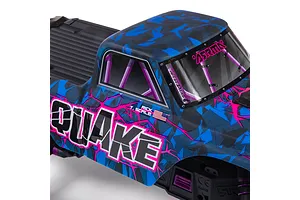 ARRMA Quake 223S BLX DSC RC Monster Truck Electric Brushless 1/10 Scale RTR - Purple image 126586