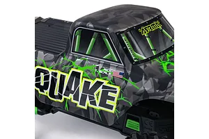 ARRMA Quake 223S BLX DSC RC Monster Truck Electric Brushless 1/10 Scale RTR - Green image 126604