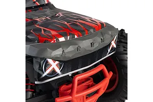 ARRMA Quake 223S BLX DSC RC Monster Truck Electric Brushless 1/10 Scale RTR - Red image 126625