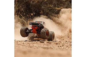 ARRMA Quake 223S BLX DSC RC Monster Truck Electric Brushless 1/10 Scale RTR - Red image 126631