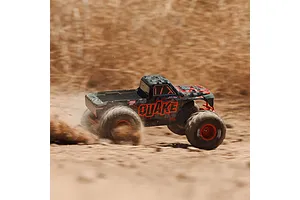 ARRMA Quake 223S BLX DSC RC Monster Truck Electric Brushless 1/10 Scale RTR - Red image 126633